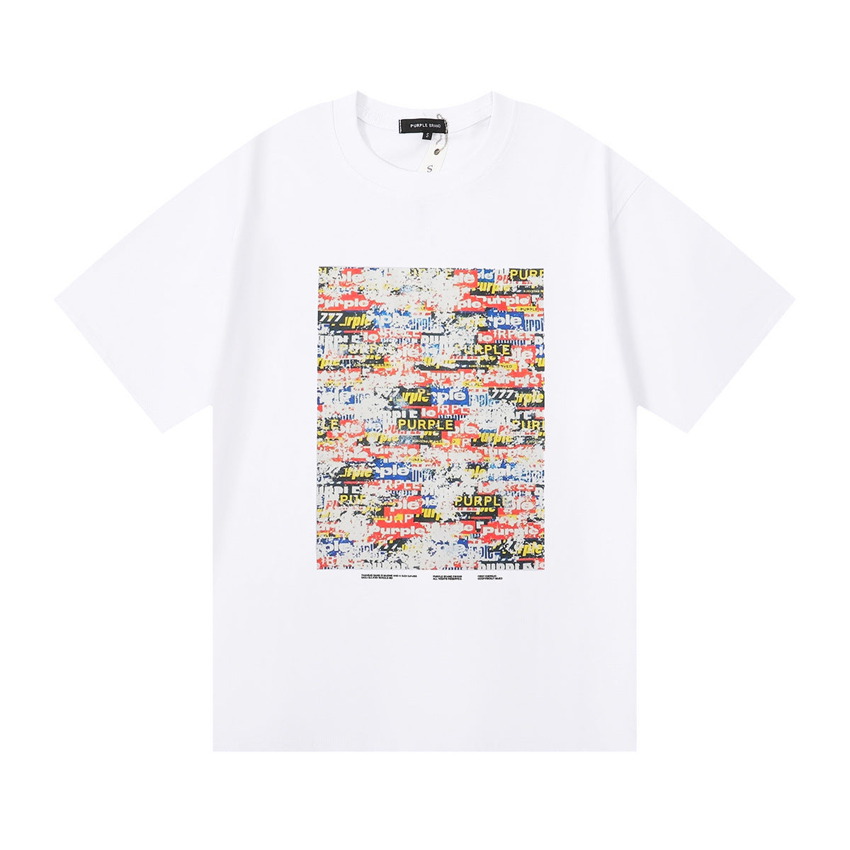 PURPLE  fashion T-shirt